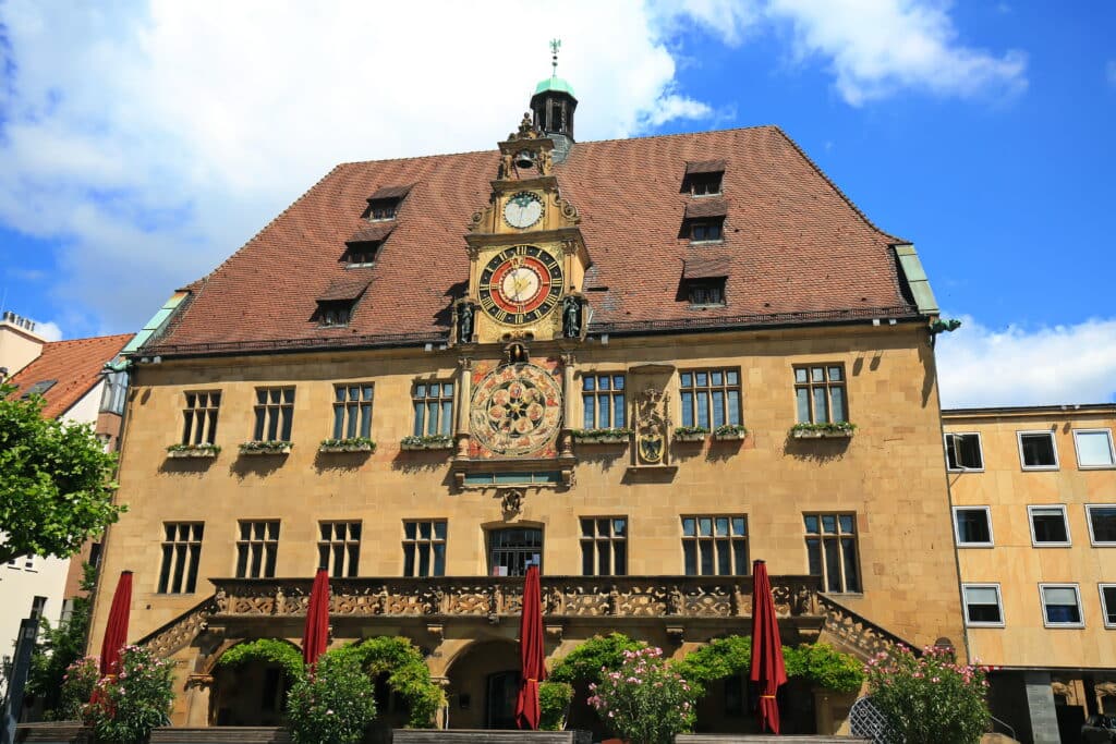 Heilbronner Rathaus im Herzen der Stadt